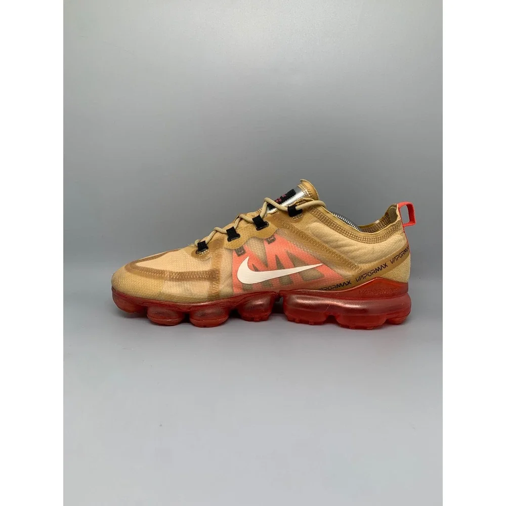 Nike Air VaporMax 2019 Club Gold Running Shoes AR6631-701‎ Men's Sz 12